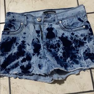 Light and Dark blue Jean Shorts